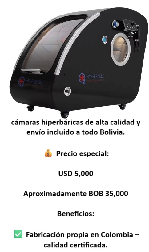 camara hiperbarica precio bolivia 35000 bob